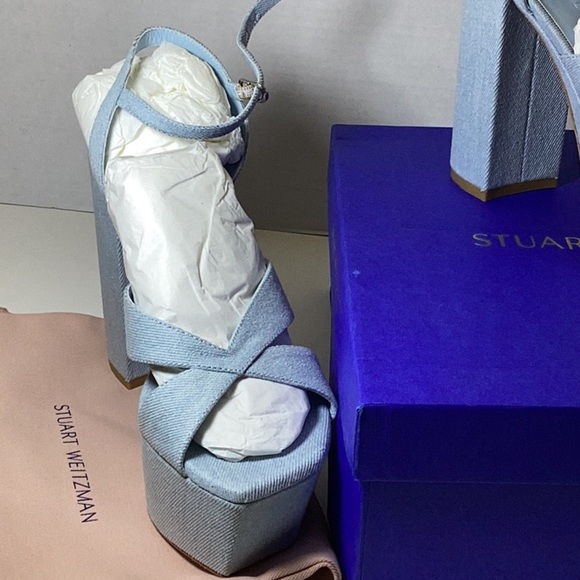 Miami Square High 140 Platform Sandal - Picture 9 of 13